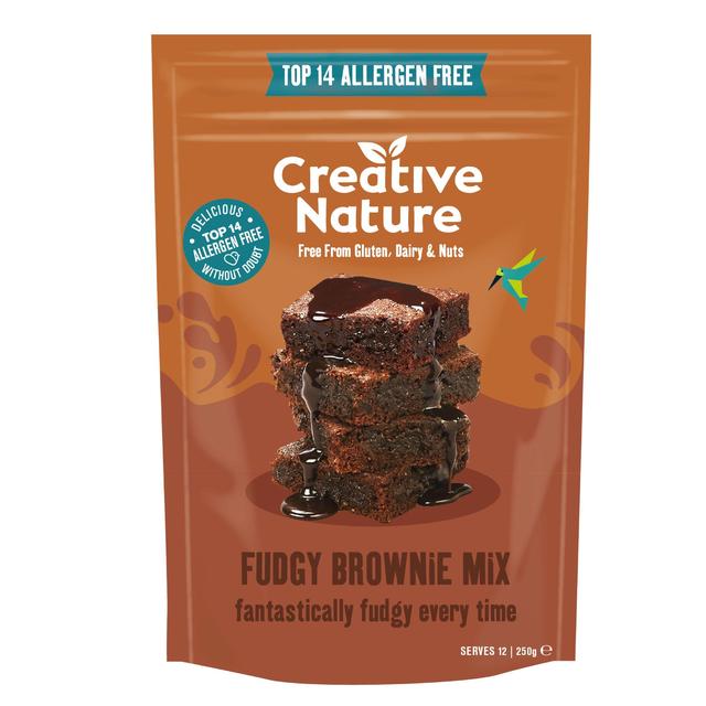 Creative Nature Chia & Cacao Choc Chip Brownie Baking Mix 250g