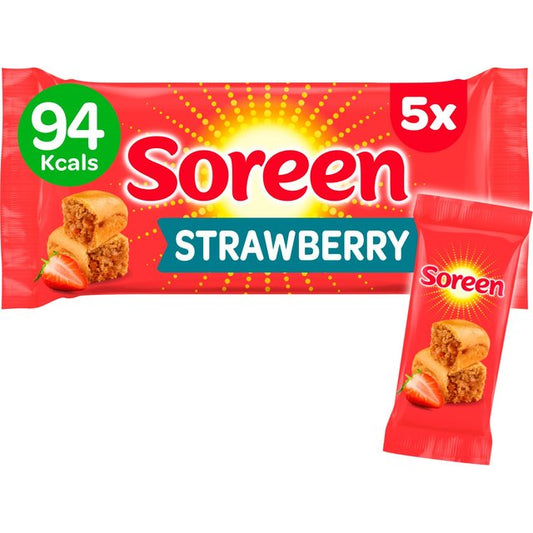 Soreen Lunchbox Loaves Strawberry 5 x 30g