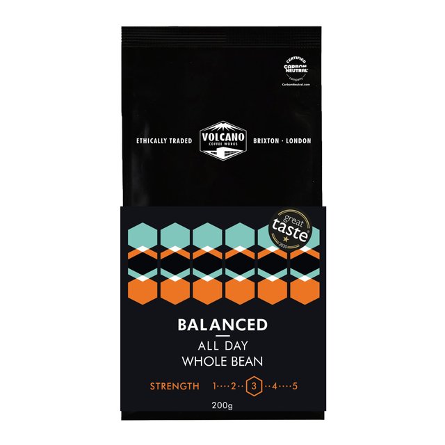 Volcano Coffee Works Balanced Brazil Whole Bean 200g