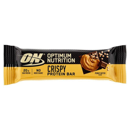 Optimum Nutrition Peanut Butter Crispy Protein Bar 65g