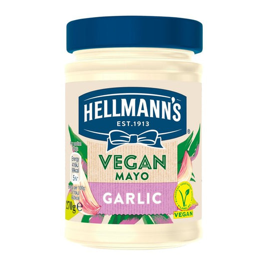 Hellmann's Vegan Garlic Mayonnaise 270g