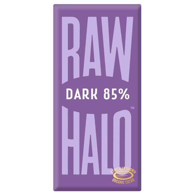 Raw Halo Vegan Dark 85% Chocolate Bar 70g