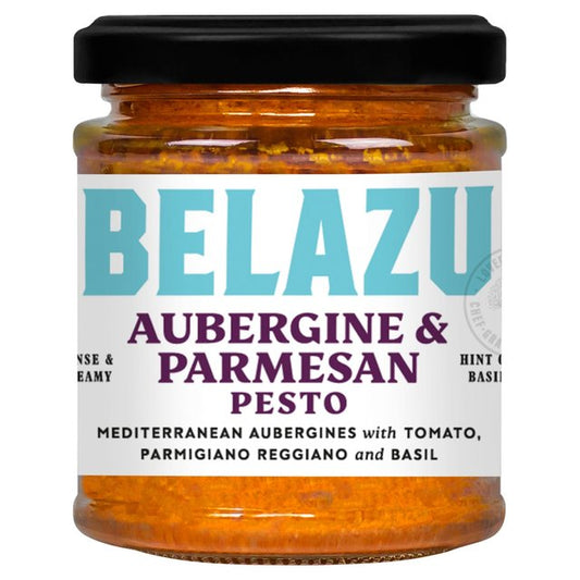 Belazu Aubergine & Parmesan Pesto 165g