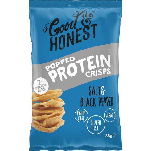 Good & Honest Popped Protein Salt and Black Pepper 85g