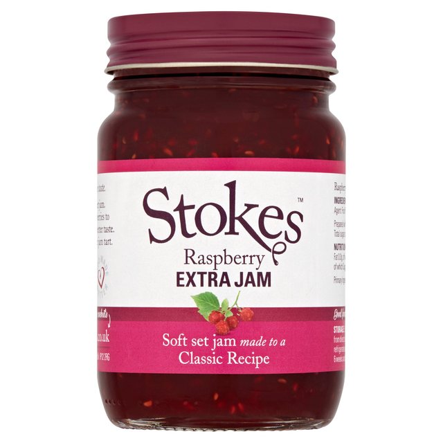 Stokes Raspberry Extra Jam 340g Stokes Raspberry Extra Jam 340g – KENZENUK
