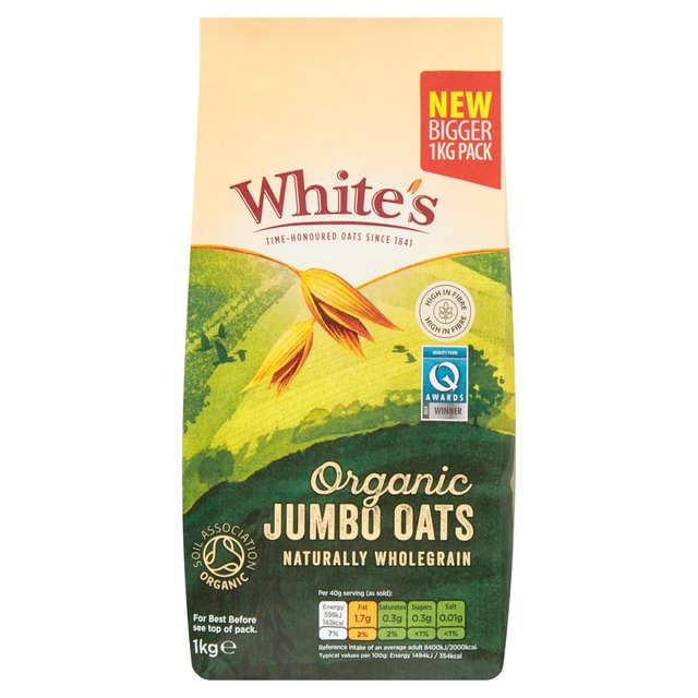 White's Organic Jumbo Oats 1kg