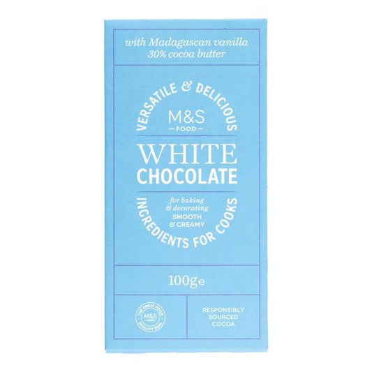 M&S White Chocolate 100g