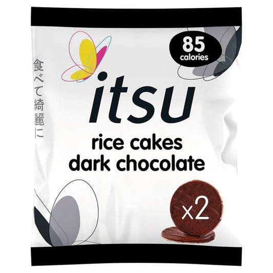 Itsu Dark Chocolate Rice Cakes 34g