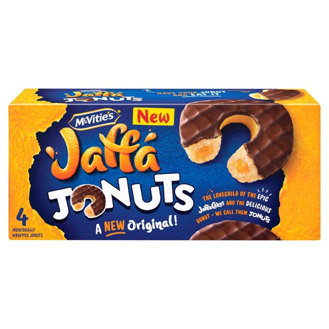 McVitie's Jaffa Jonuts Multipack 4 x 43g