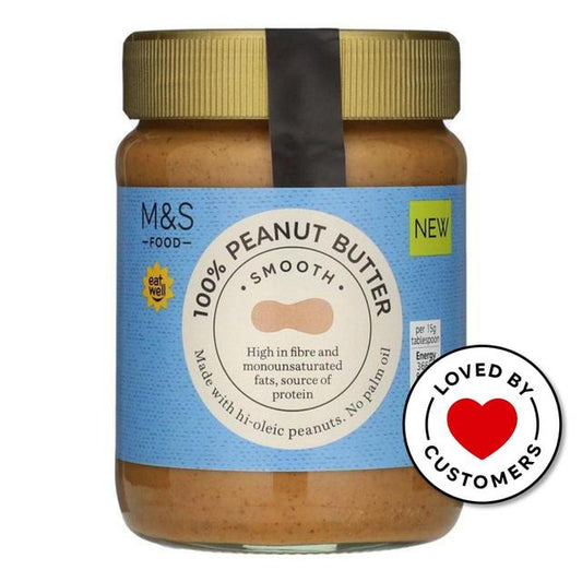 M&S Smooth Peanut Butter 340g