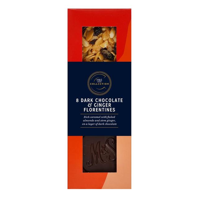 M&S Dark Chocolate & Ginger Florentines 170g