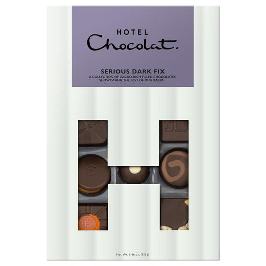 Hotel Chocolat - Serious Dark Fix H-box 155g