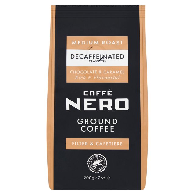 Caffe Nero Classico Decaffeinated Ground Coffee 200g