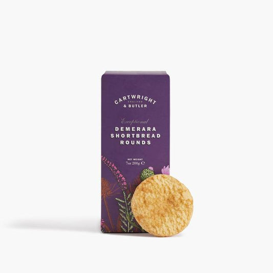 Cartwright & Butler Demerara Shortbread Rounds 200g