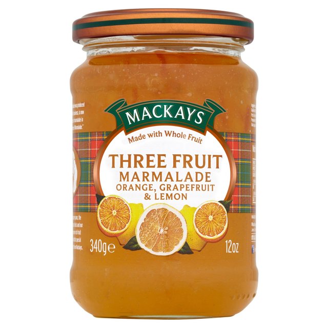 Mackays Three Fruit Marmalade 340g