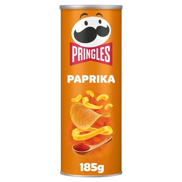 Pringles Paprika Sharing Crisps 185g