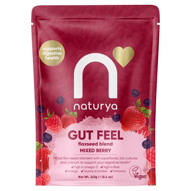 Naturya Gut Feel Mixed Berry Flaxseed Blend 240g