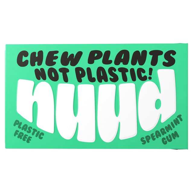 Nuud Plastic Free, Sugar Free Spearmint Chewing Gum 18g