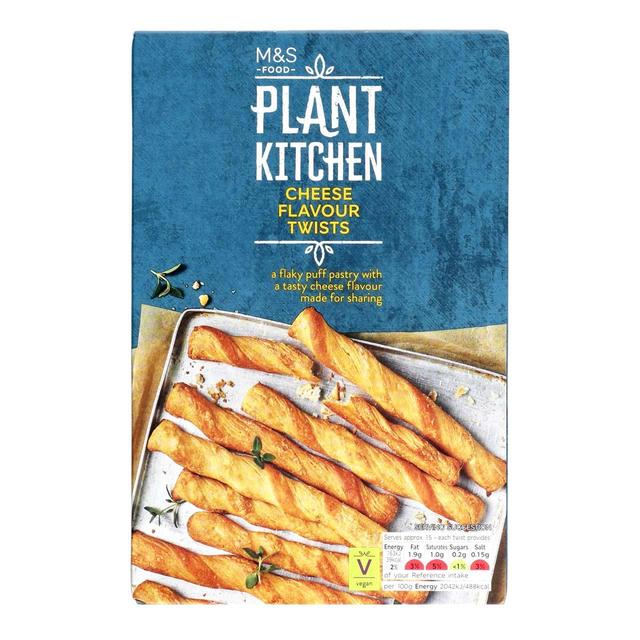 M&S Plant Kitchen Cheese Flavour Twists 125g