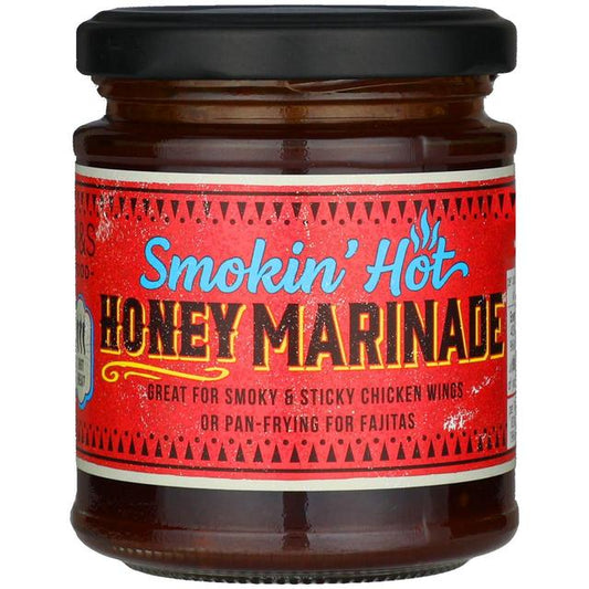 M&S Smokin' Hot Honey Marinade 195g