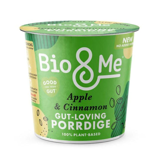 Bio&Me Apple & Cinnamon Gut-Loving Porridge Pot 58g