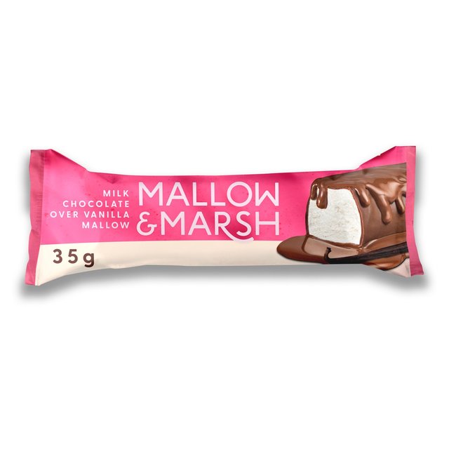 Mallow & Marsh Vanilla & Milk Chocolate Marshmallow Bar 35g