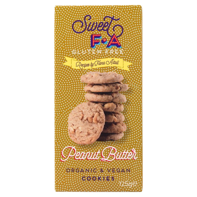 Sweet FA Gluten Free Peanut Butter Cookies 125g