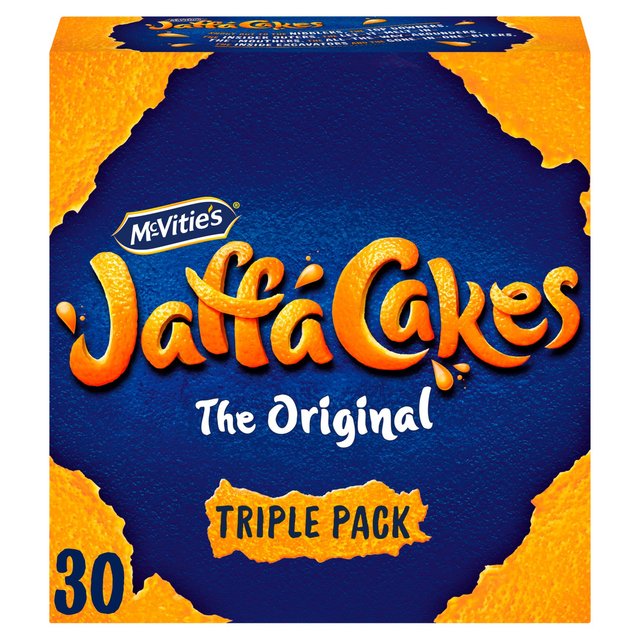 McVitie's Jaffa Cakes Original Triple Pack Biscuits 30 per pack