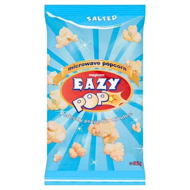 EAZYPOP Microwave Popcorn - Salt flavour 85g