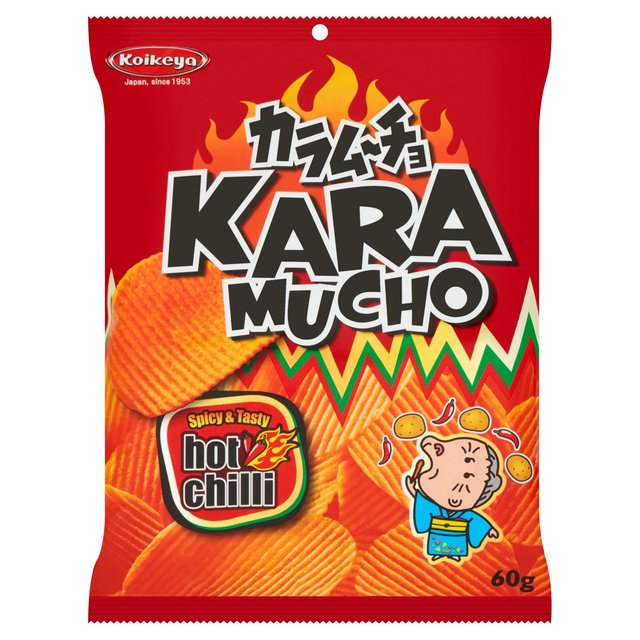 Koikeya Karamucho Hot Chilli Potato Snack 60g