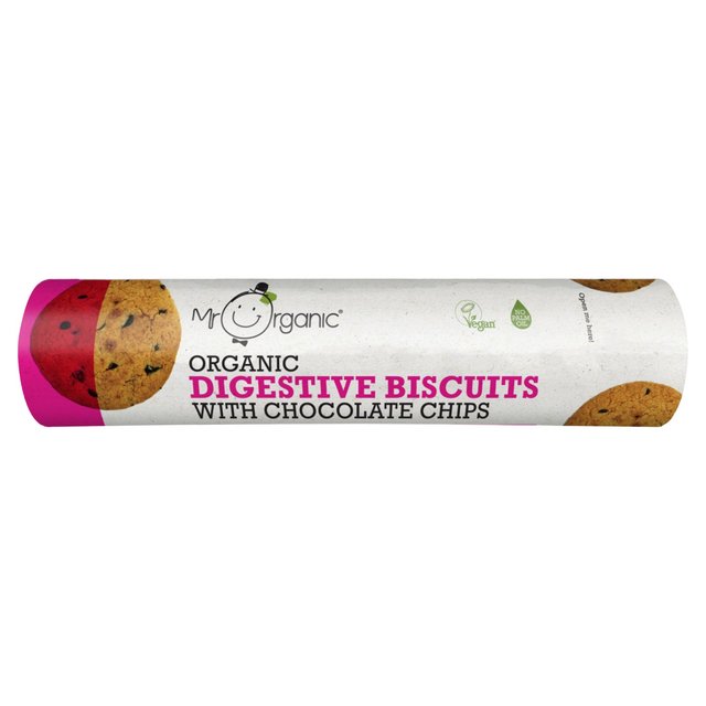 Mr Organic Chocolate Chip Digestives 250g