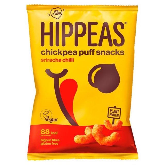 Hippeas Chickpea Puffs - Sriracha Chilli 22g