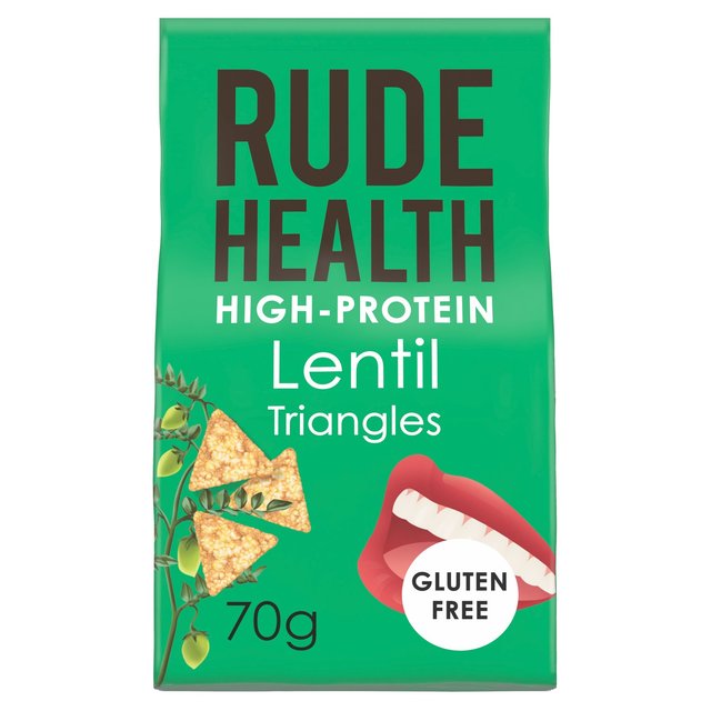 Rude Health High Protein Lentil Triangles 70g