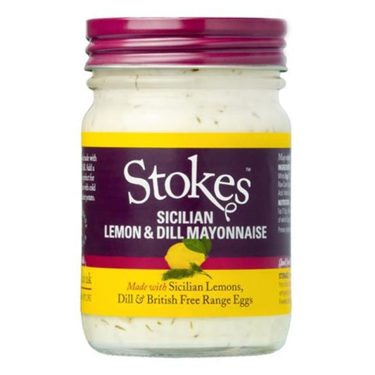 Stokes Sicilian Lemon and Dill  Mayonnaise 205g