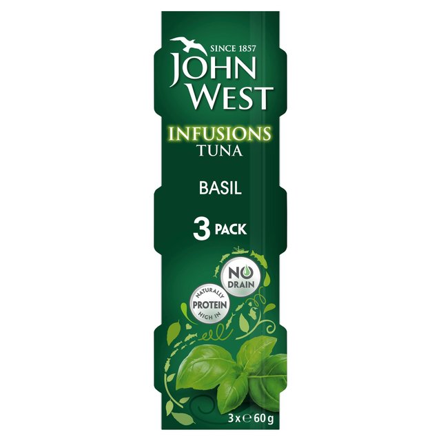 John West Infusions Tuna Basil 3 Pack 3 x 60g
