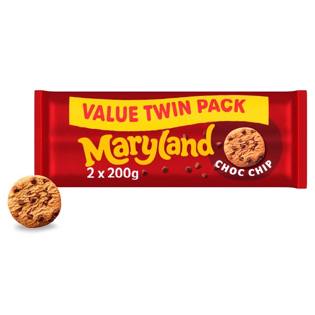 Maryland Cookies Chocolate Chip Twin Pack 2 x 200g