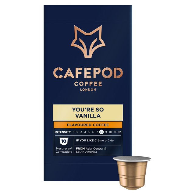 CafePod You're So Vanilla Nespresso Compatible Aluminium Coffee Pods 10 per pack