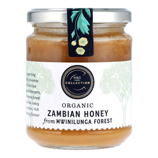 M&S Organic Zambian Set Honey 340g