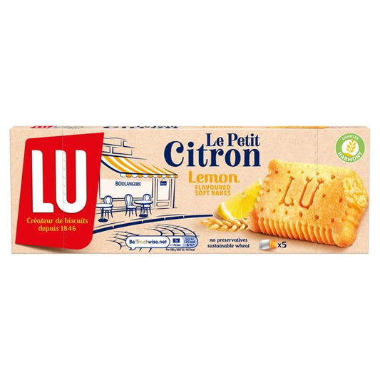 LU Le Petit Citron Lemon Flavoured Soft Bakes 140g