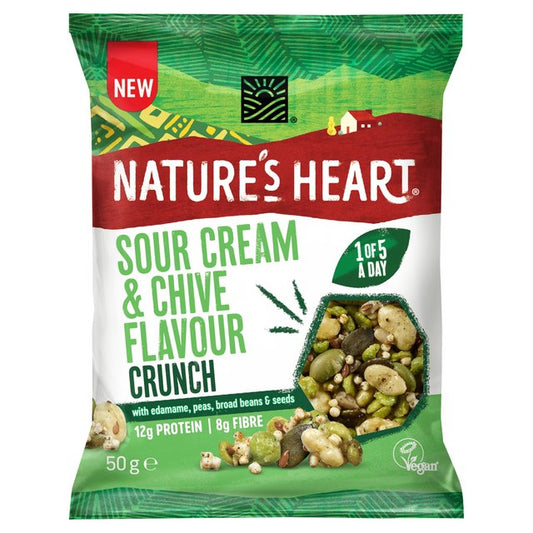 Nature's Heart Crunch Sour Cream & Chive 50g