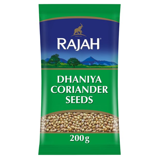 Rajah Spices Whole Dhaniya Coriander Seeds 200g