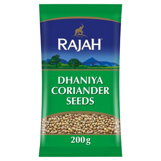 Rajah Spices Whole Dhaniya Coriander Seeds 200g