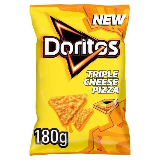 Doritos Triple Cheese Pizza Tortilla Chips Sharing Bag Crisps 180g