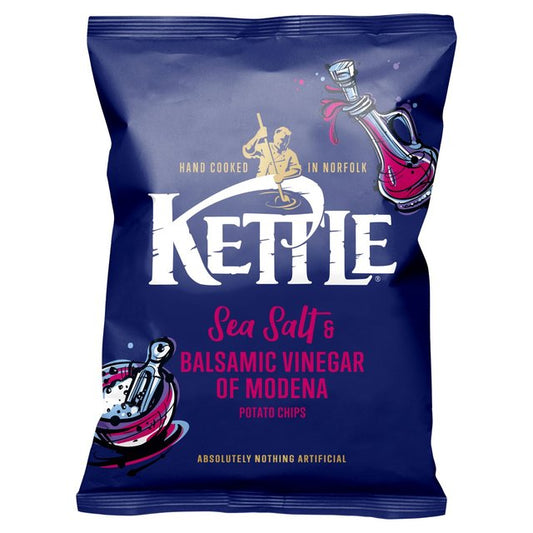 KETTLE Chips Sea Salt & Balsamic Vinegar of Modena 130g