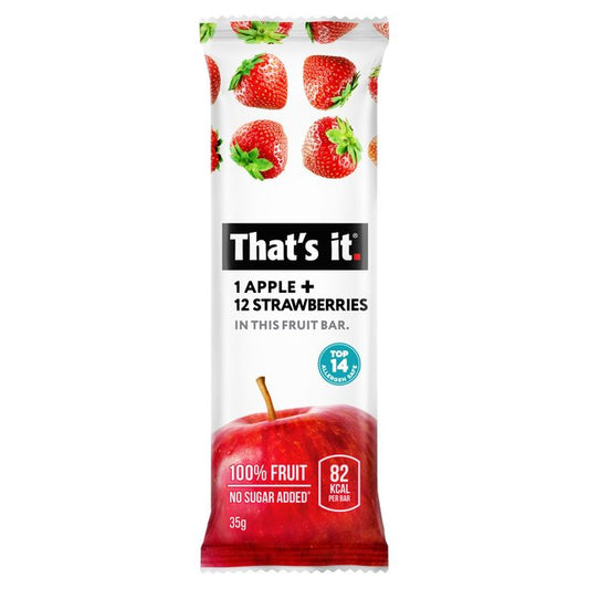 That's it. Apple Strawberry 35g