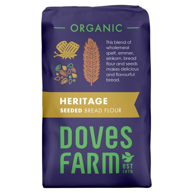 Doves Farm Organic Heritage Seeded Bread Flour 1kg