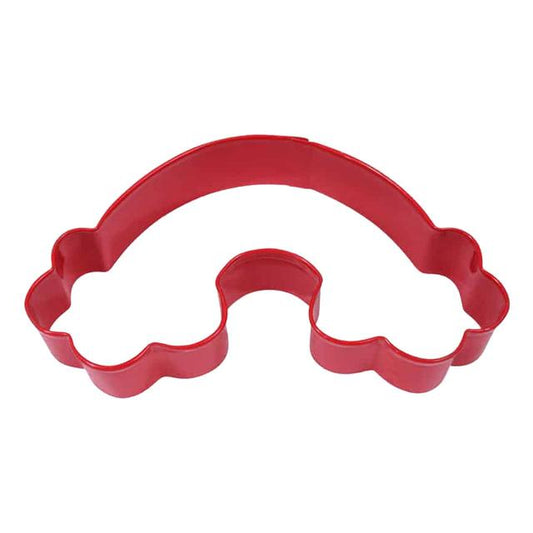 Anniversary House Rainbow Poly-Resin Coated Cookie Cutter Red N/A