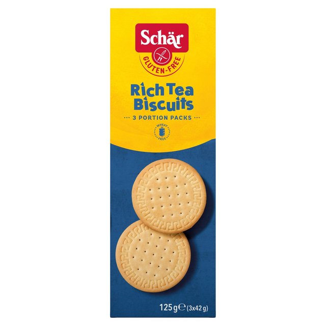 Schar Rich Tea Biscuits 125g