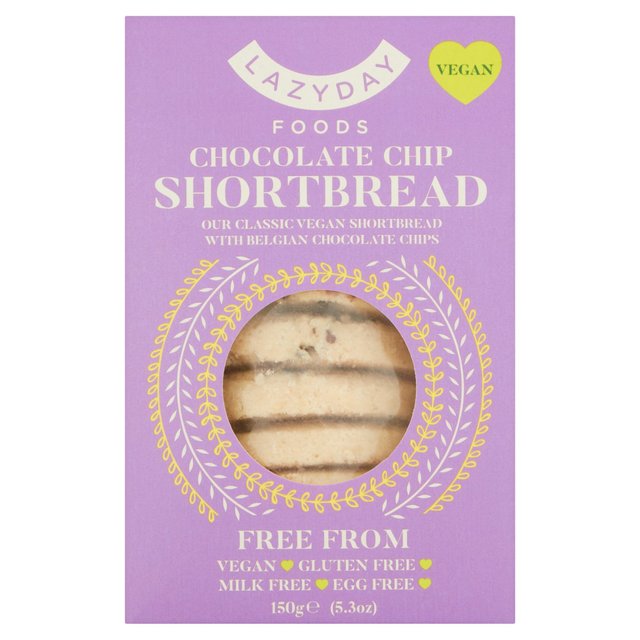 Lazy Day Foods Award Winning Chocolate Chip Shortbread 150g