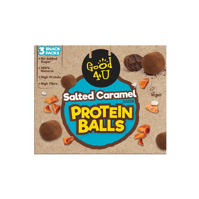 GOOD4U PROTEIN BALLS SALTED CARAMEL MULTIPACK 3 x 40g